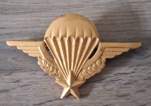 Brevet de parachutiste Drago Romainville matriculé 1er RCP 1966