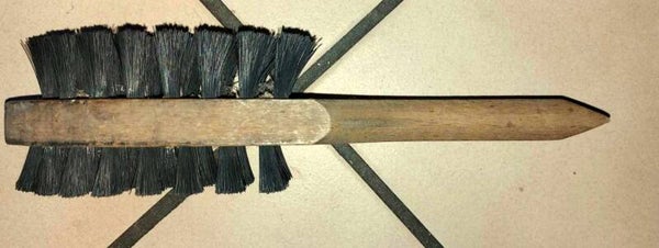Brosse double à chaussure / cirage réglementaire français ww1/ww2