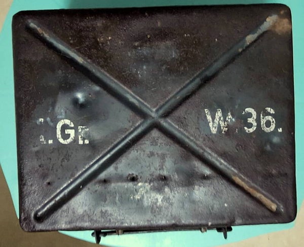 Caisse vide allemande  5 cm GrW36 ww2