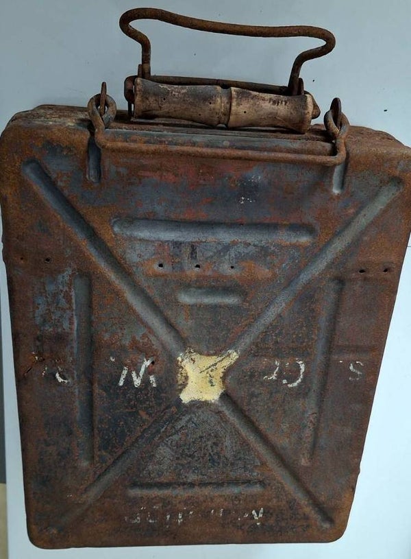 caisse munition allemande vide mortier 8cm GrW 34 ww2