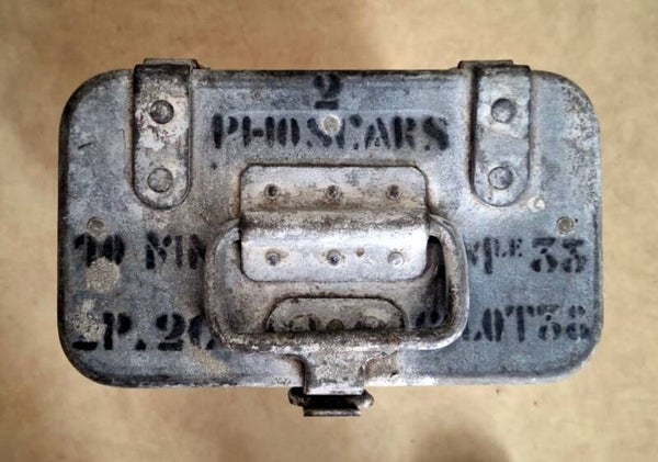 Caisse munitions signalisation marine française 1938 ww2 N2