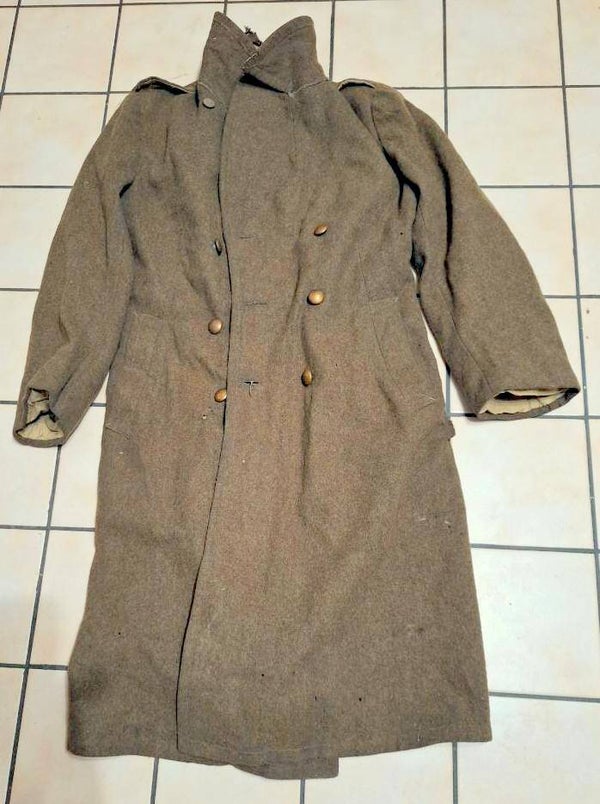 Capote troupe française ww2 daté 1940 à identifier