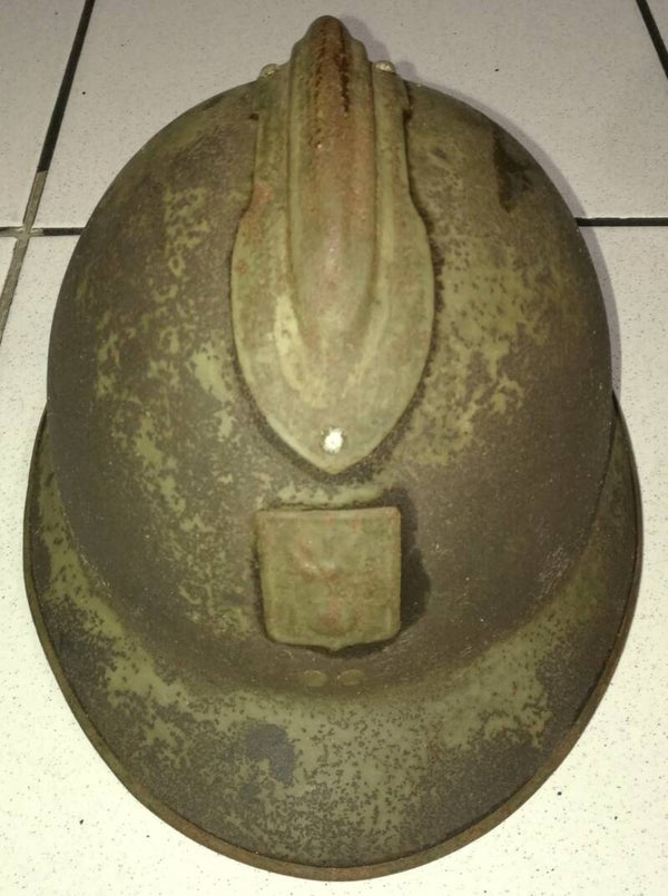 Casque Adrian modèle 26 Défense passive ww2