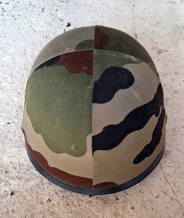 casque lourd F1 avec couvre casque camo CE