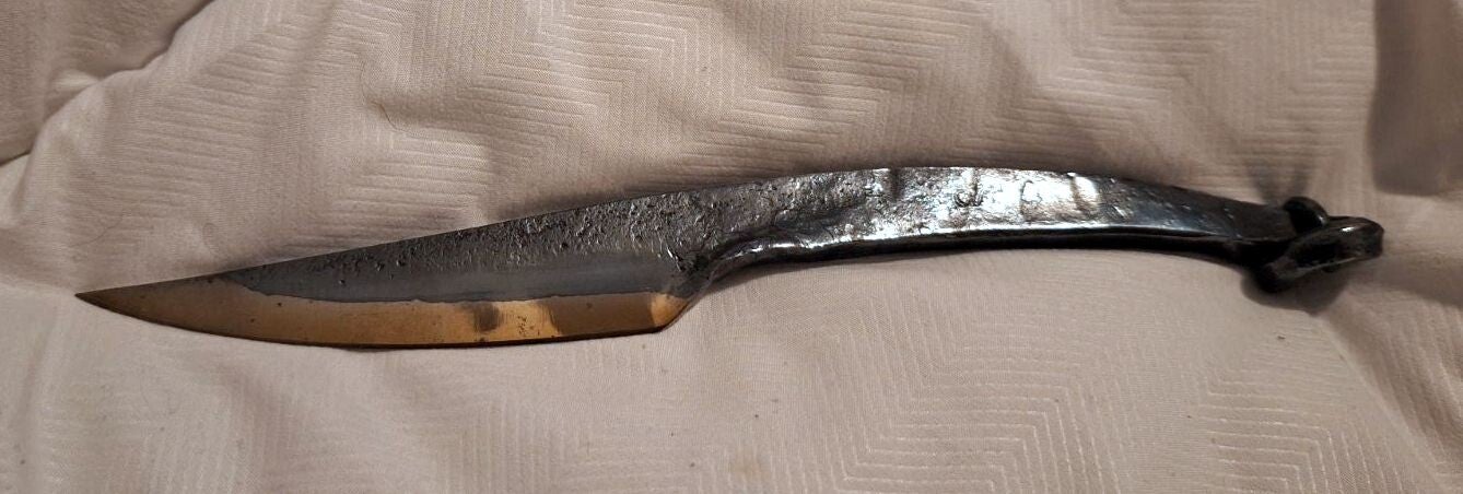 Couteau de collection " brut de forge" 23 cm Gilles Victor Les forges de Garonne