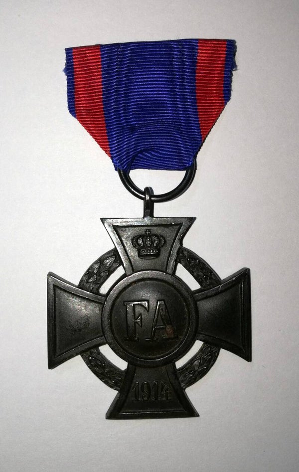 Croix de 2eme classe 1914 Fréderic-auguste royaume Oldenburg ww1