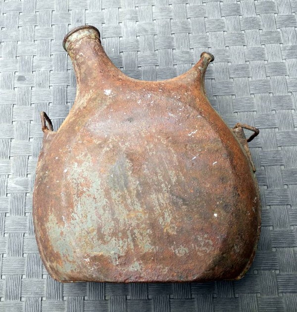 gourde française 1 litres modèle 1877 pioupiou ww1 14/18