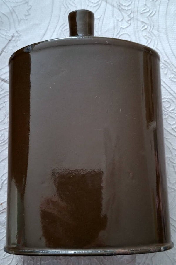 Gourde anglaise vert émaillé ww2