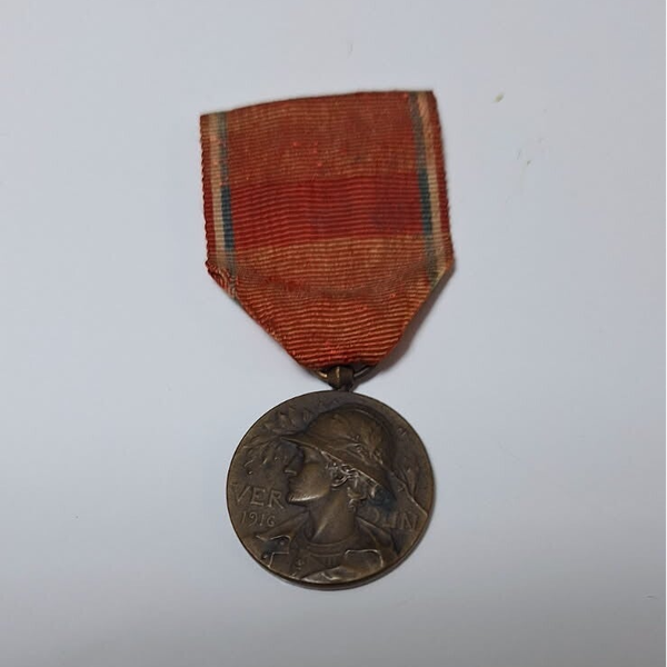 Médaille de Verdun 1916 modèle prudhomme ww1