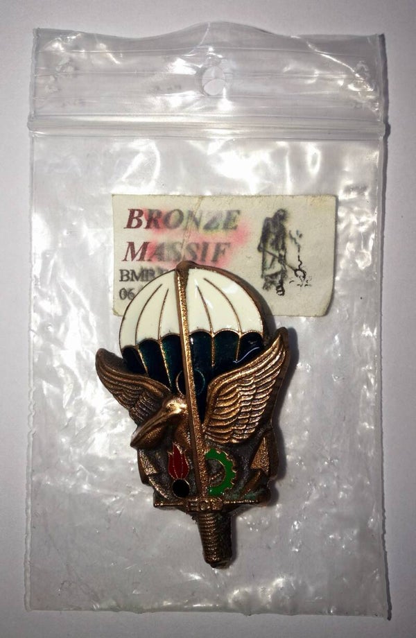 insigne 1er train parachutiste (BOMAP) Escadron Commandement Logistique ECL