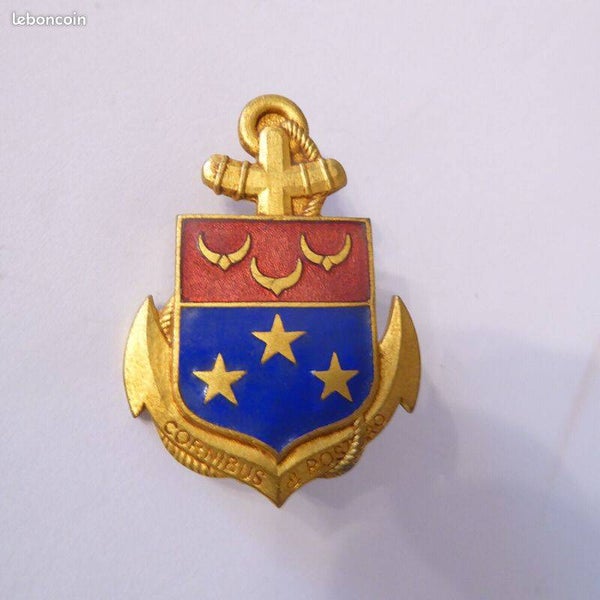 insigne " 7ème division d'infanterie coloniale " 1946 Drago béranger