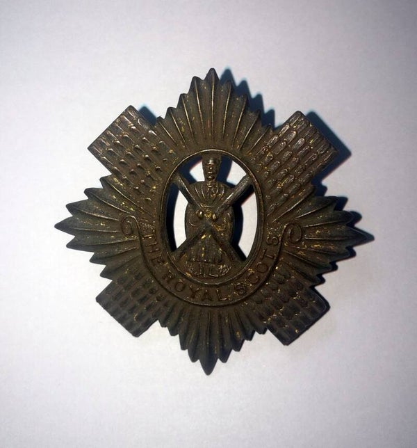 Insigne de Glengarry écossais pour volontaire du Royal Scots ww1 14/18 n°2