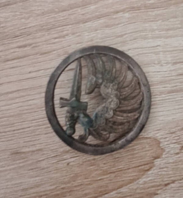 Insigne béret para TAP  1952-1953 Drago Romainville guerre Indochine