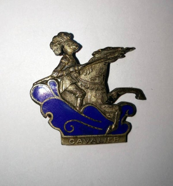 insigne marine indochine le cavalier Augis Lyon