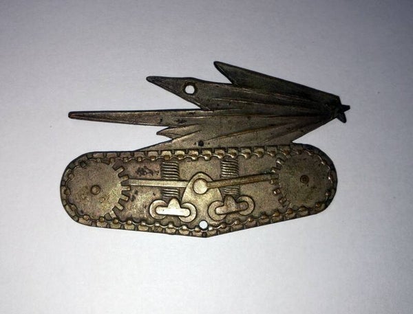insigne général des troupes motorisé blindées FRANCE 40 ww2 modèle à coudre n°2