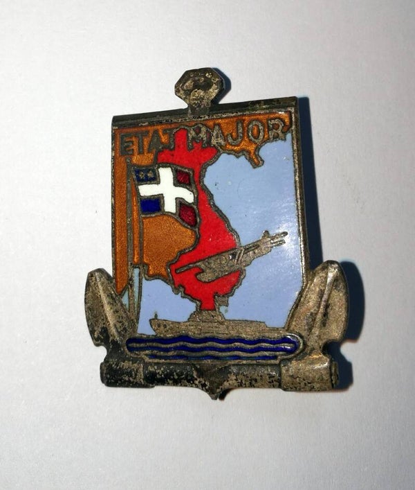 insigne marine état major de la marine en extrême orient courtois