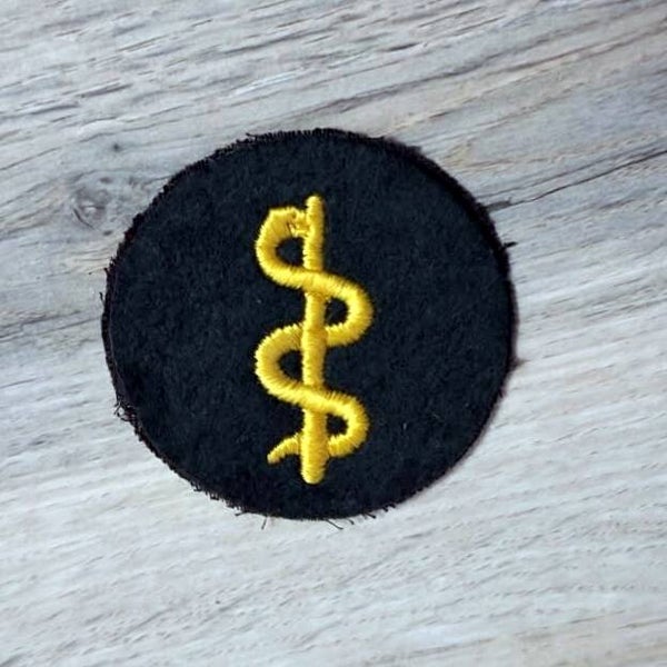 insigne tissu spécialité personnel médical kriegsmarine ww2