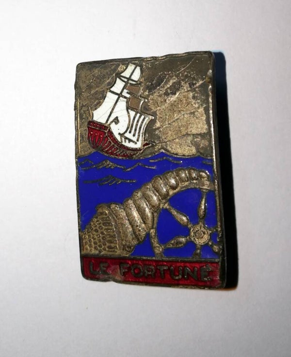 insigne marine Torpilleur LE FORTUNE (6/PI.14) Augis Lyon