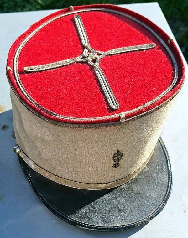 képi modèle 31 adjudant chef cavalerie 1960
