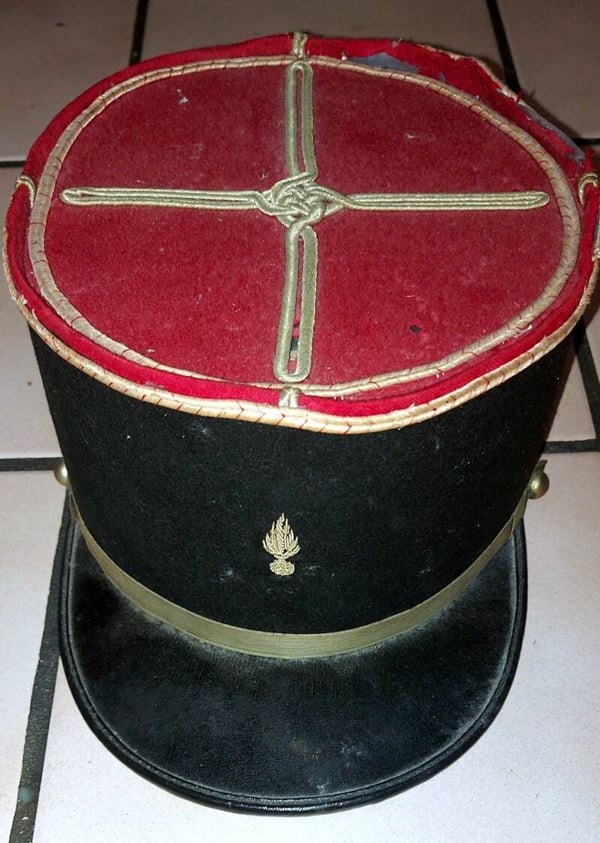 Képi militaire modèle 31 adjudant-chef infanterie