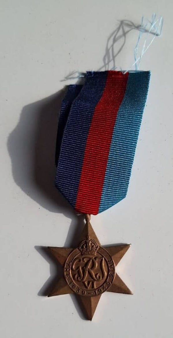 médaille " 1939 - 1945 Star " anglaise ww2