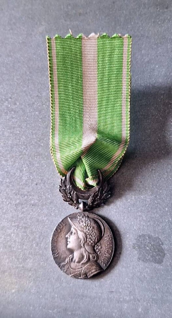 médaille commémorative du Maroc en argent