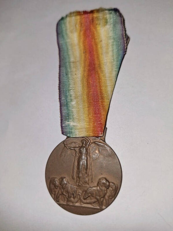 Médaille italienne interalliée de la victoire 14-18 ww1