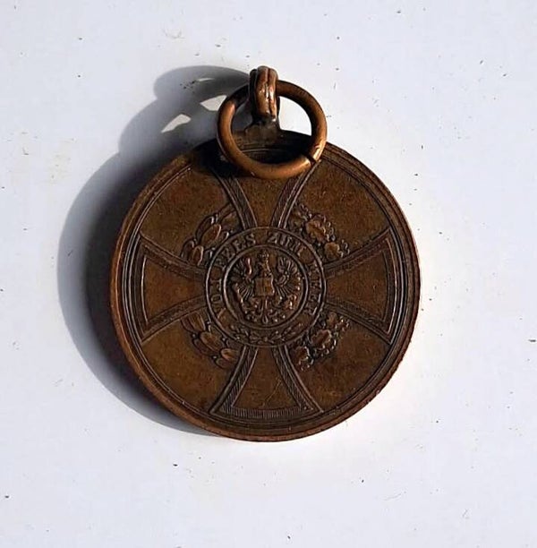 Médaille prussienne commémorative "Hohenzollern" pour combattants 1848-1849