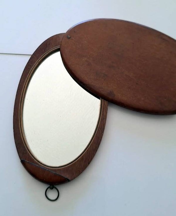 Miroir pliant de poilu petit modèle français ww1