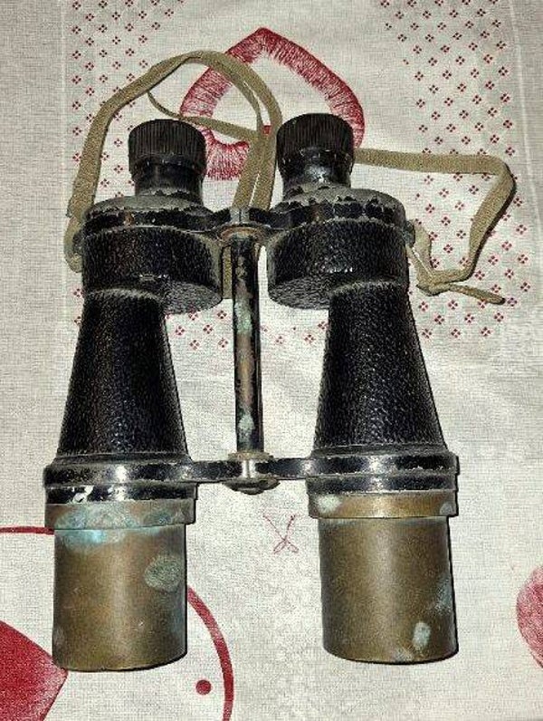 paire jumelle anglaise artillerie 7X BEF 1939 ww2