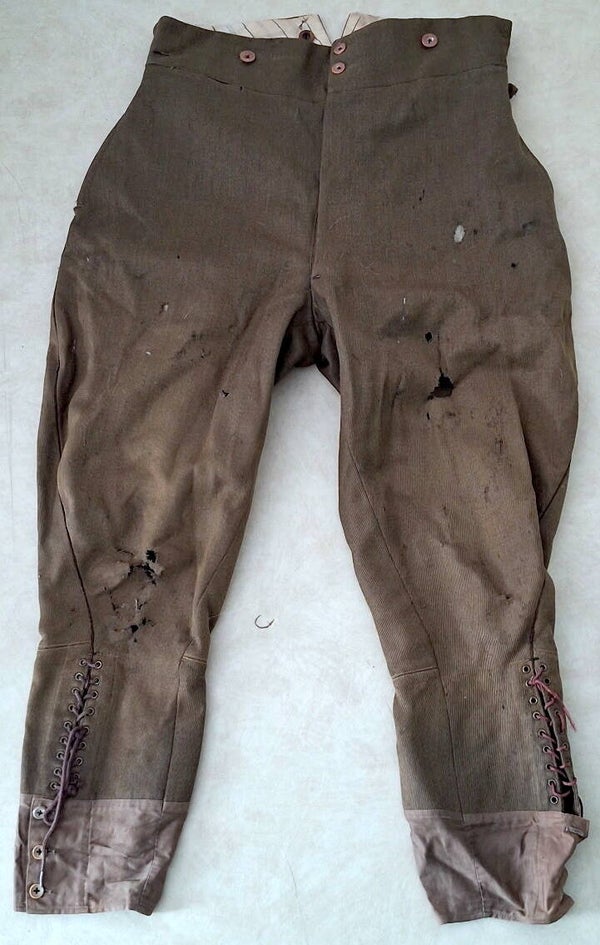 Culotte pantalon modèle 29 adjudant/officier FRANCE 40 WW2