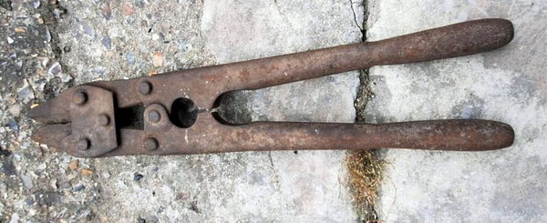 Pince coupante barbelé allemande modèle 1915 ww1 n°2
