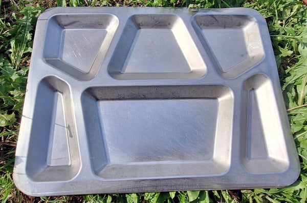 Plateau Mess inox "NICRO 1943" US ww2