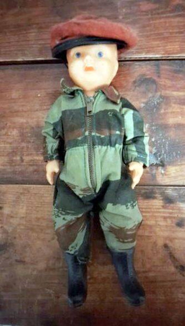 Poupon militaire Parachutiste achat foyer indo/algérie