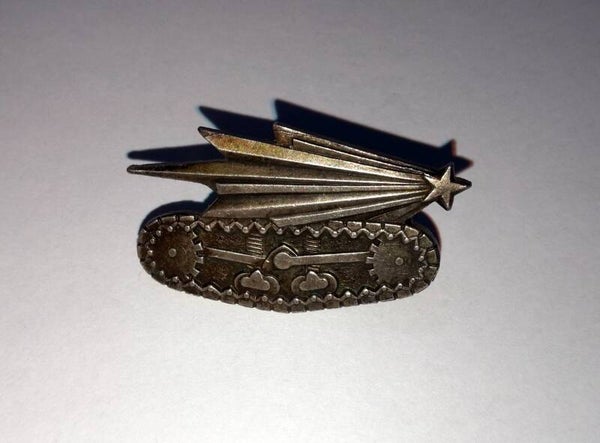 Réduction insigne général troupes motorisé blindées FRANCE 40 ww2 épingle ABDP