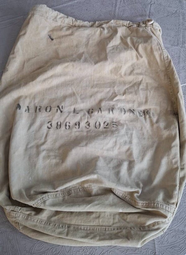 Sac à linge Barrack bag US ww2 309th Infantry régiment 78th div