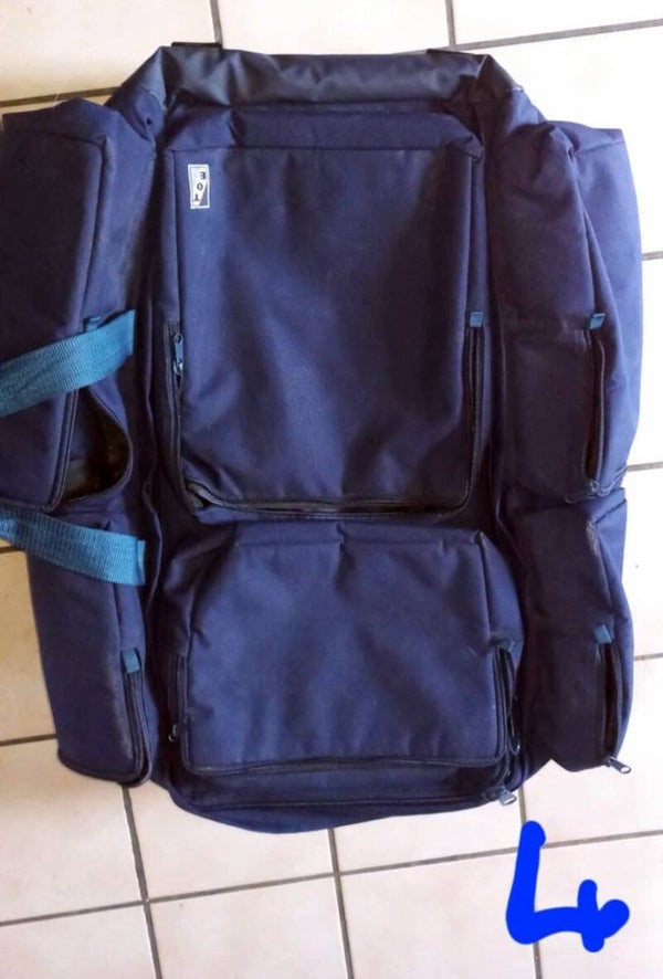 Sac de voyage bleu TOE armée française