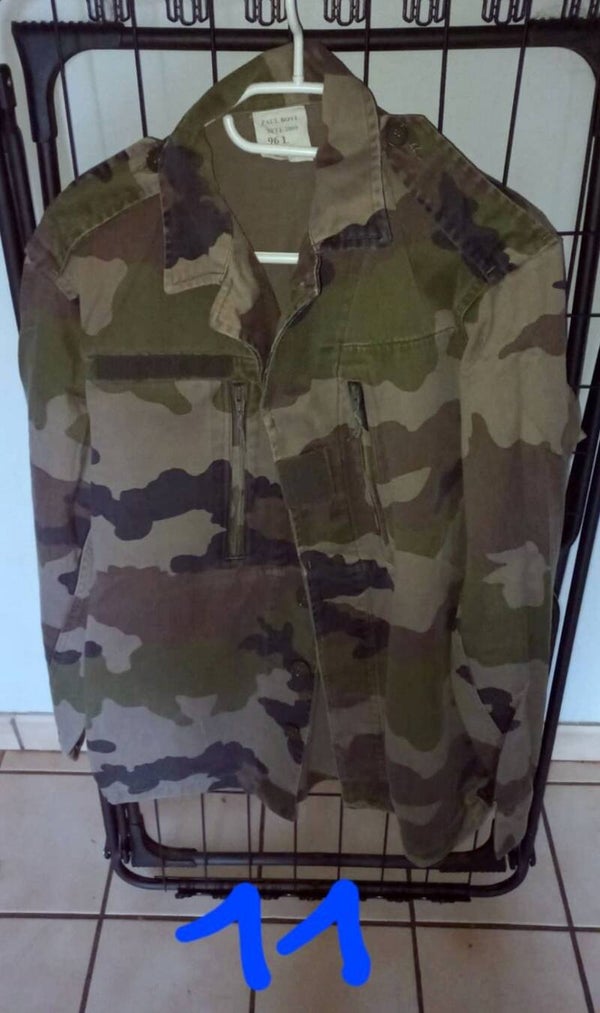 Veste de treillis CAM CE armée française taille 96L N°11