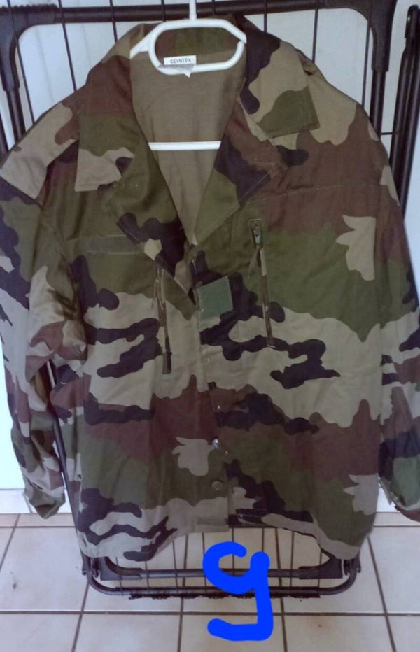 Veste de treillis CAM CE armée française taille 112M N°9