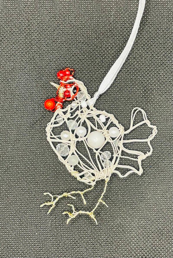 White Chicken decoration