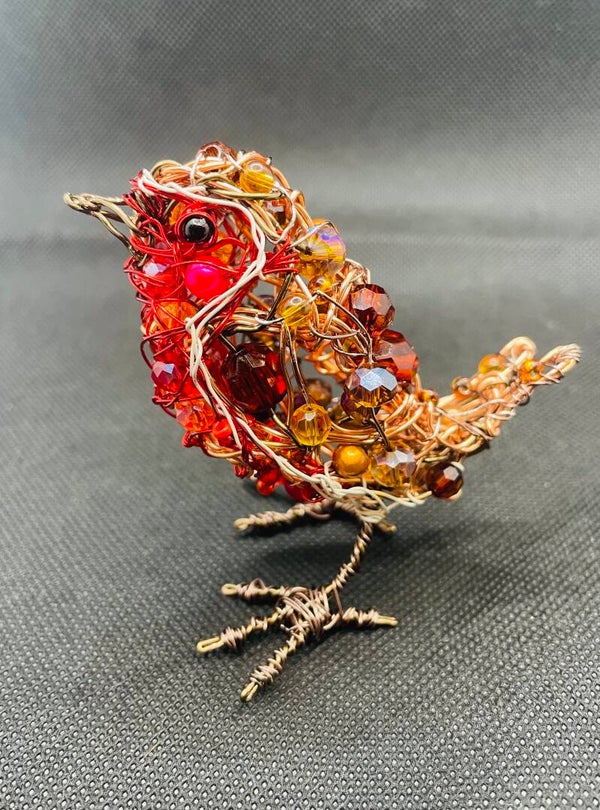 Small Robin sculpture
