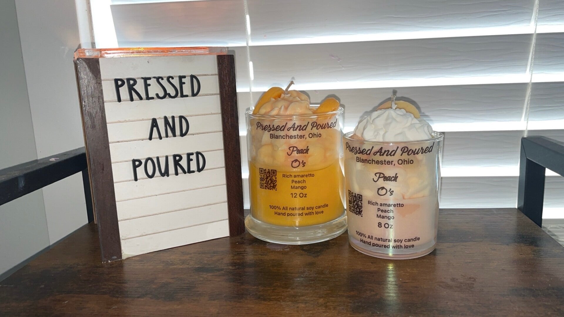 Dessert candles