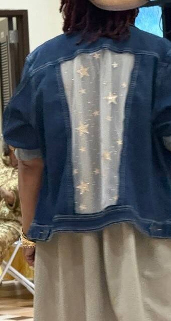 Windowpane Jacket - stars