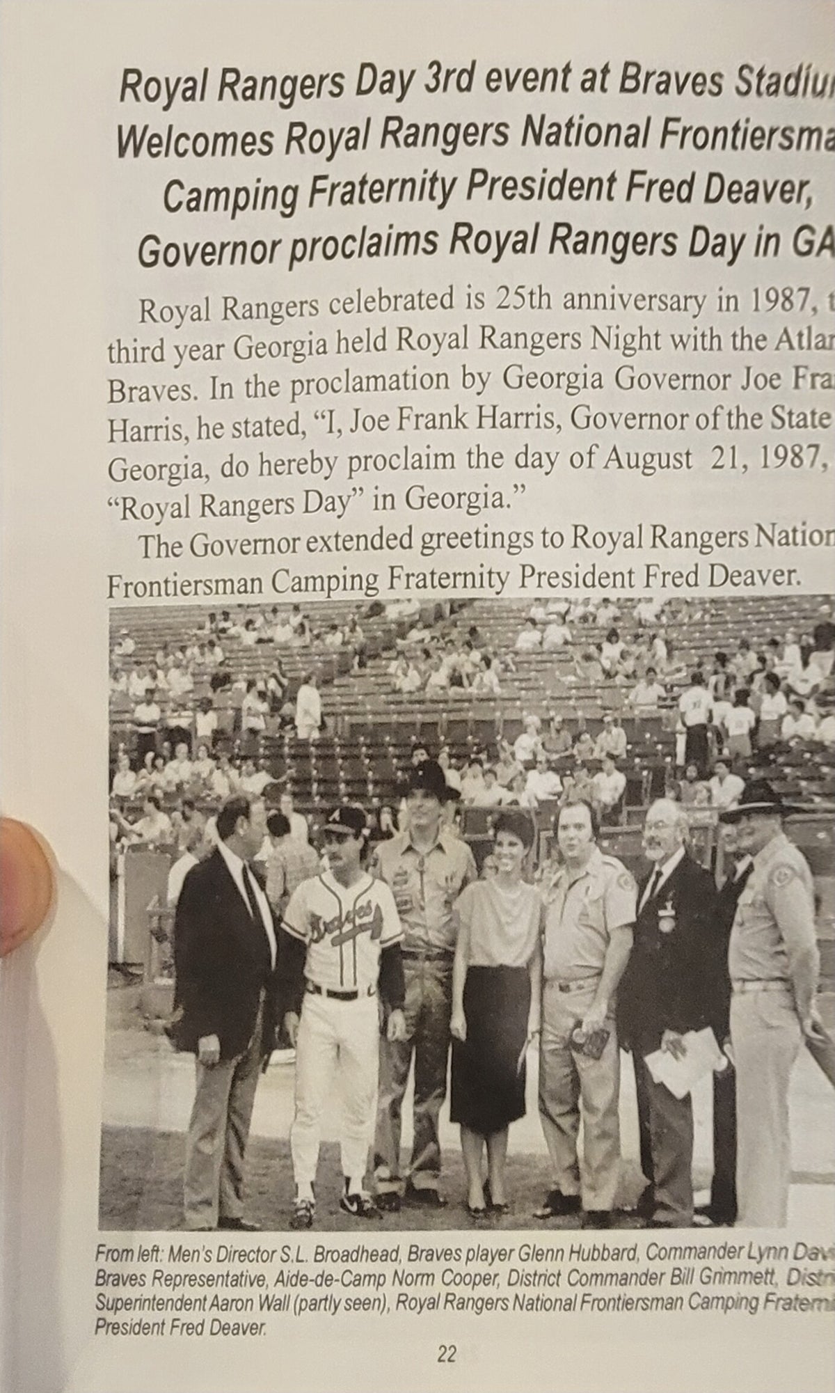 Events | Royal Rangers Atlanta Braves Night