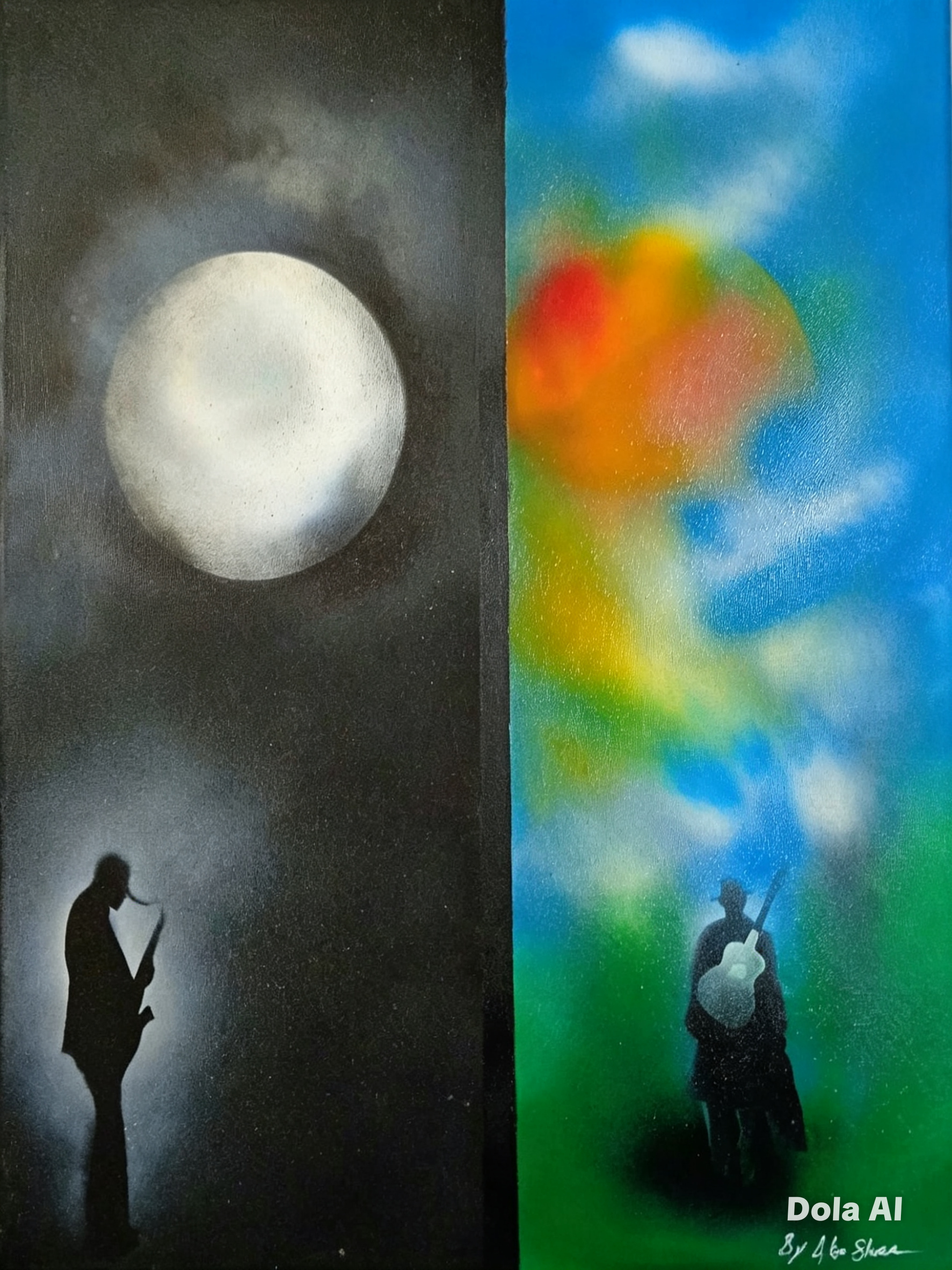 A tale of two tempos by Alex Shearer art