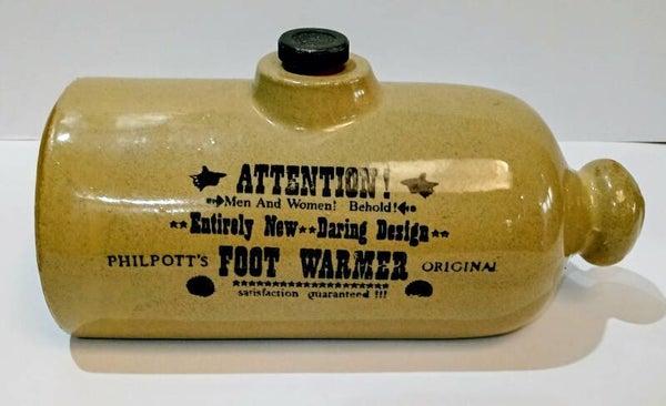 Vintage foot warmer