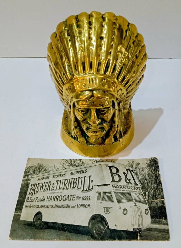 Guy motors brass mascot