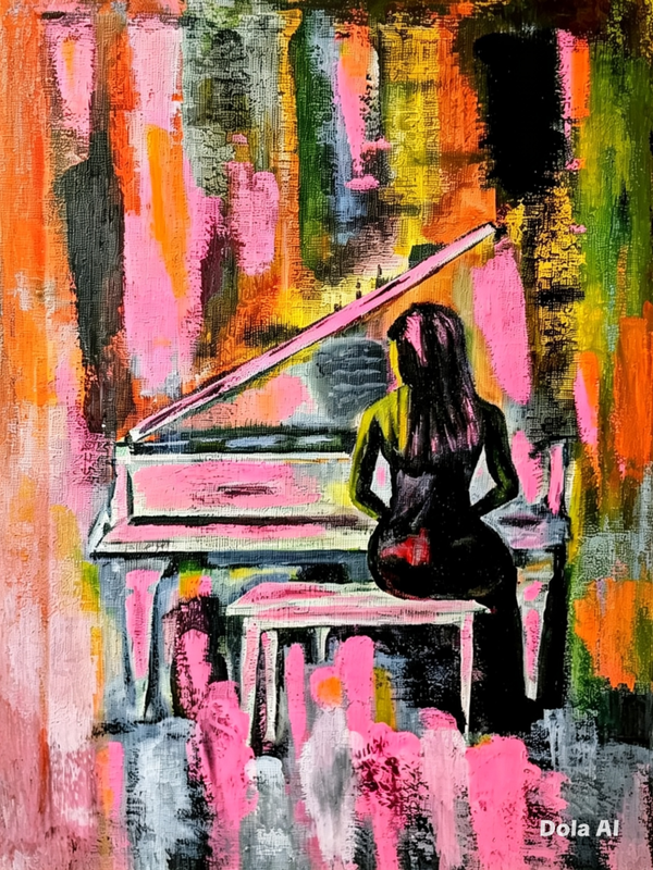 Key of colour by Alex Shearer art