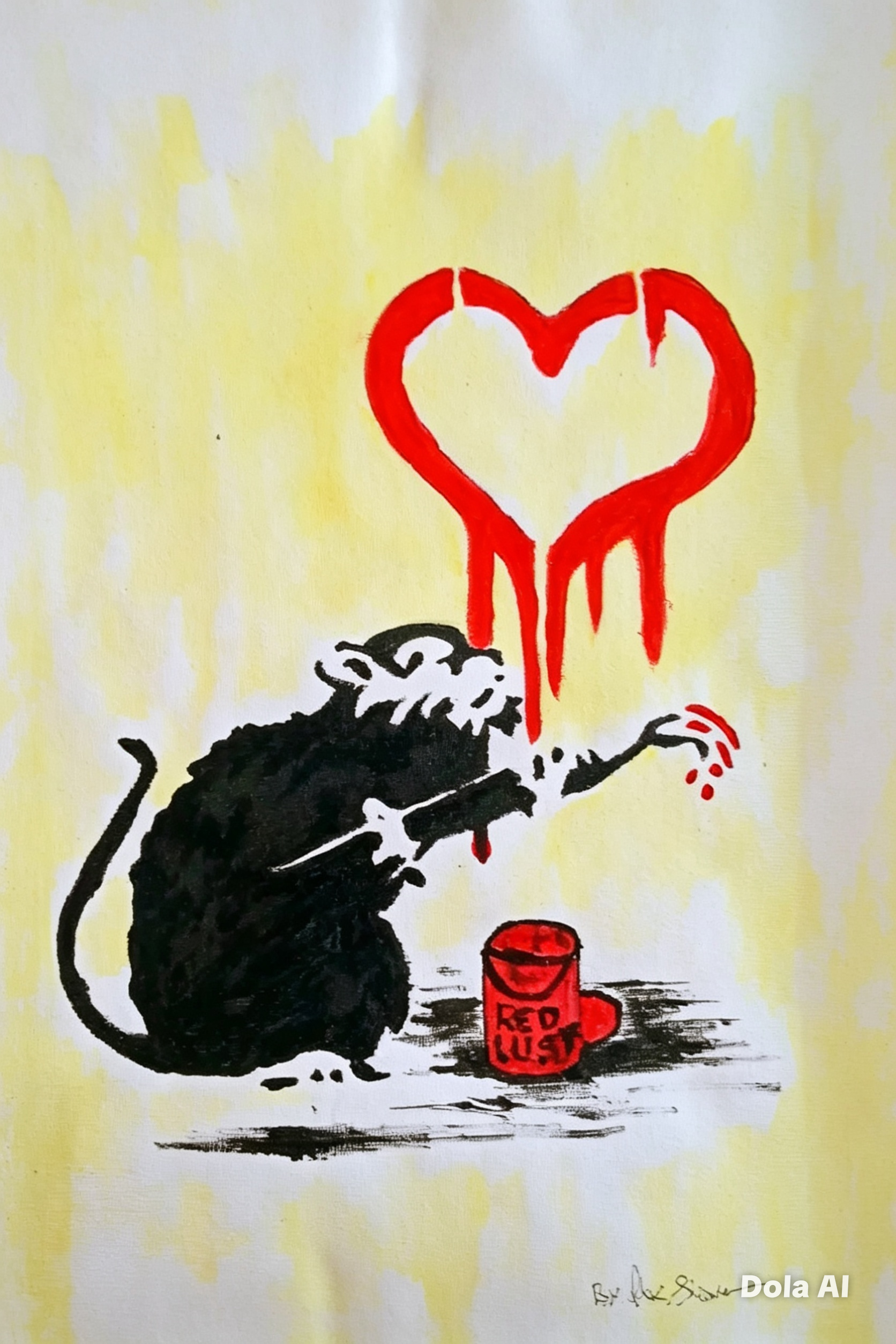 Rodent romance by Alex Shearer art