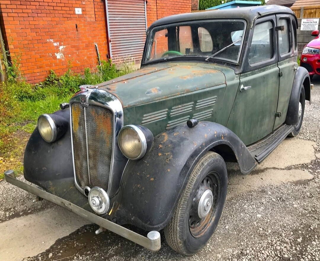 1936 Morris 12/4 Series II Saloon restoration project